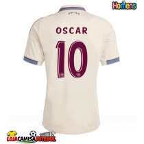 Camisa de Futebol Ajax Oscar Gloukh #10 Equipamento Alternativo 2025-26 Manga Curta